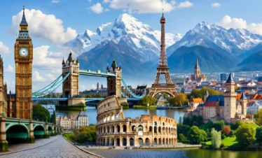 12 Nights 13 Days Europe UK Tour Package