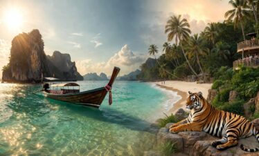 Phuket Krabi Package with Tiger Kingdom